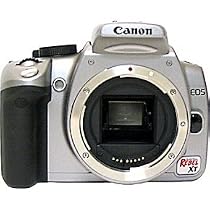 Canon Digital Rebel XT 8MP Digital SLR Camera (Body Only - Silver)