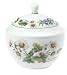Royal Worcester Herbs Porcelain 1-Cup Sugar Bowl and Cover