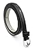 Belt, Women Dress Belt, Bonded Leather Belt, Black Belt Women, Medium Belt for Women