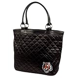 Cincinnati Bengals Quilted Tote, Black