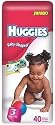Huggies Baby-Shaped Fit Diapers with Gigglastic Waistband, Size 3 (16-28 lb), Disney, Jumbo, 40 diapers