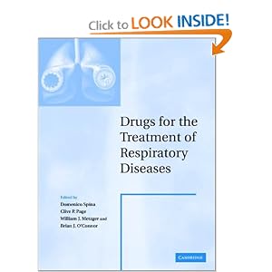 Drugs for the Treatment of Respiratory Diseases by Domenico Spina, Clive P. Page, William J. Metzger, and Brian J. O'Connor