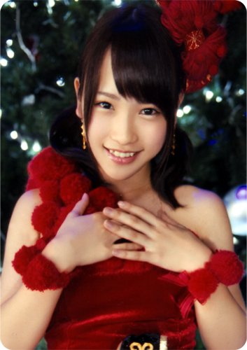 AKB48 B5 下敷き [川栄李奈] X'mas Ver.