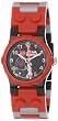 LEGO - 9002953 - Montre Enfant - Quartz Analogique - Bracelet Plastique Rouge