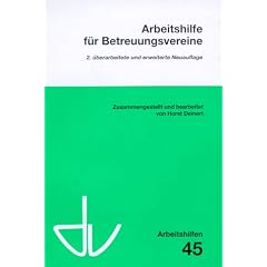 Arbeitshilfe f�r Betreuungsvereine