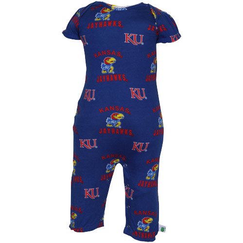 Kansas Jayhawks Infant Royal Blue Maverick Creeper (12 Months)