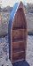 Cedar Medium Canoe Shelf Navy