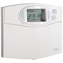 Supco 43665 Programmable Wall Thermostat with Auto Season Changeover, 45 to 95 Degree F, 20-30 VAC