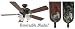 John Marshall Design NWTF Ceiling Fan BU - Walnut Finish Blades
