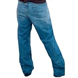 LUCKY Brand Jeans Denim RLX Bootleg Lowrise 40 regular Loose Medium Wash Mens by Lucky Brand