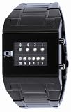 The One - KT202W2 - Montre Homme - Quartz - Système affichage binaire par Led - Bracelet en Cuir
