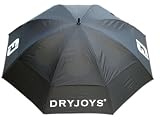 gustbusters umbrella-Gustbuster's DryJoys - Men's Black Golf Umbrella 68