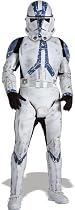 Rubies Costume Star Wars Child's Deluxe Clone Trooper Costume, Medium