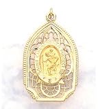 Saint Christopher Medal 14kt Gold
