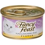 Fancy Feast Flaked Tuna & Mackerel Feast Gourmet Cat Food