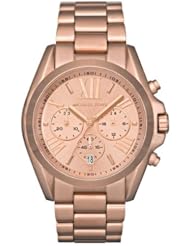 Michael Kors mk5503 Rose Gold Tone Chronograph Women Watch New
