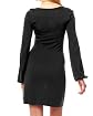 V-Neck Sweater Dress Product Image