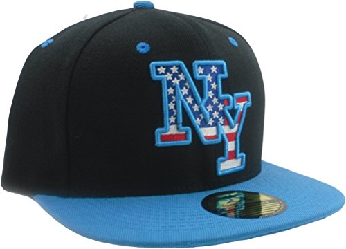 YOXO Letter USA Dark Blue Snapback Cap Hat Baseball Cap