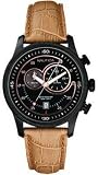 Image of Nautica Men's Mineral Crystal Black Dial Watch