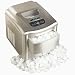 Whynter T-2M SNO Portable Ice Maker, Stainless Steel Brushed Nickel Finish