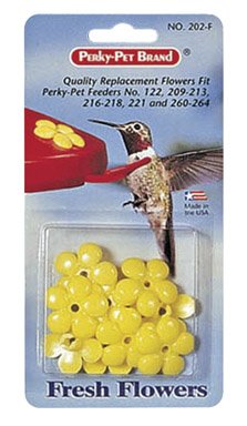 Childrens Toyshop  Outdoor Living : Perky Pet #202F 9PK Yellow Feeder Flower