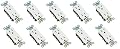 Altus 15 Amp White Decorator Duplex Receptacle, 10-Pack