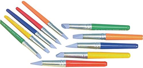 Colour Shapers Flexible Assorted Shape Paint Shaper Set for Kids, Size 10, Set of 5