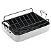 CHEFS DESIGN 1216 16-Inch French Roaster with Roasting Rack