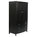 Merlot TV Armoire- Deep Black