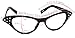 Hip Hop 50's Shop Kids Cat Eye Glasses (Child/Youth, Purple)