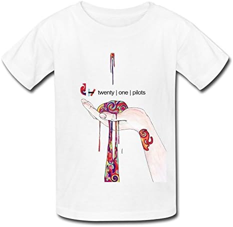 American Popular Band Twenty One Pilots T Shirt For Big Boys' Girls'
