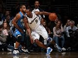 Orlando Magic v Washington Wizards: Gilbert Arenas and Jameer Nelson Photographic Poster Print by Ned Dishman, 40x30