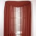 Elegance Sheer Voile Cranberry 84 Inch Panel
