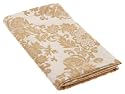 Waterford Table Wiltshire 21 by 21-Inch Napkin Set of 4, Platinum/Gold