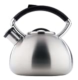 Copco Virtue 2-1/2-Quart Brushed Stainless Steel Teakettle
