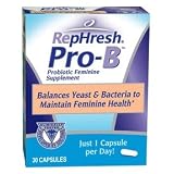 RepHresh Pro-B Probiotic Feminine Supplement, Capsules 30 ea