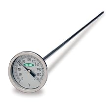 VeeGee Soil and Compost Test Dial Thermometer with Glass Face