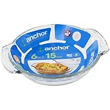 Anchor Hocking 79033 Anchor Hocking 6" Mini Pie Plate Oven Basics, Clear
