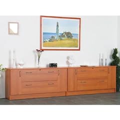 XL Sideboard Kirsche Lowboard Kommode Schrank Neu