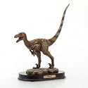 Deinonychus Finished Model Dinosaur Statue, Scale 1/10