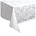 Waterford Table Wiltshire 70 by 144-Inch Oblong Table Cloth, Pearl