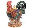 French Country Rooster Teapot For KItchen Decor And Teas