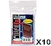 10 (Ten) Pack Lot of 100 Soft Sleeves / Penny Sleeve for Baseball Cards & Other Sports Cards (Packaging May Vary)