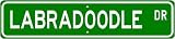 Labradoodle STREET SIGN ~ High Quality Aluminum ~ Dog Lover