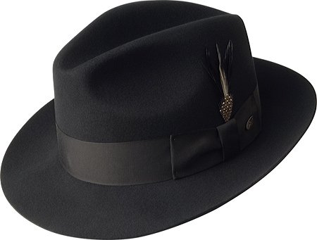 Bailey of Hollywood Gangster Fedora Hat