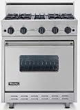 VGIC306-4B Viking 30 Gas Open Burner Pro Style Range Professional Series - Stainless Steel