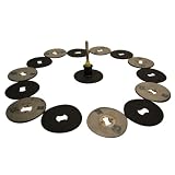IIT 80595 Cut-Off Wheels with Lock Mandrel - 15 Piece