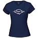 Reebok New England Patriots Navy Blue Team Logo Ladies T-shirt