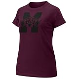 Nike Mississippi State Bulldogs Ladies Maroon Large Logo T-shirt