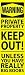Warning (Boobs) Art Print Poster By unknown, 62 " x 21 "